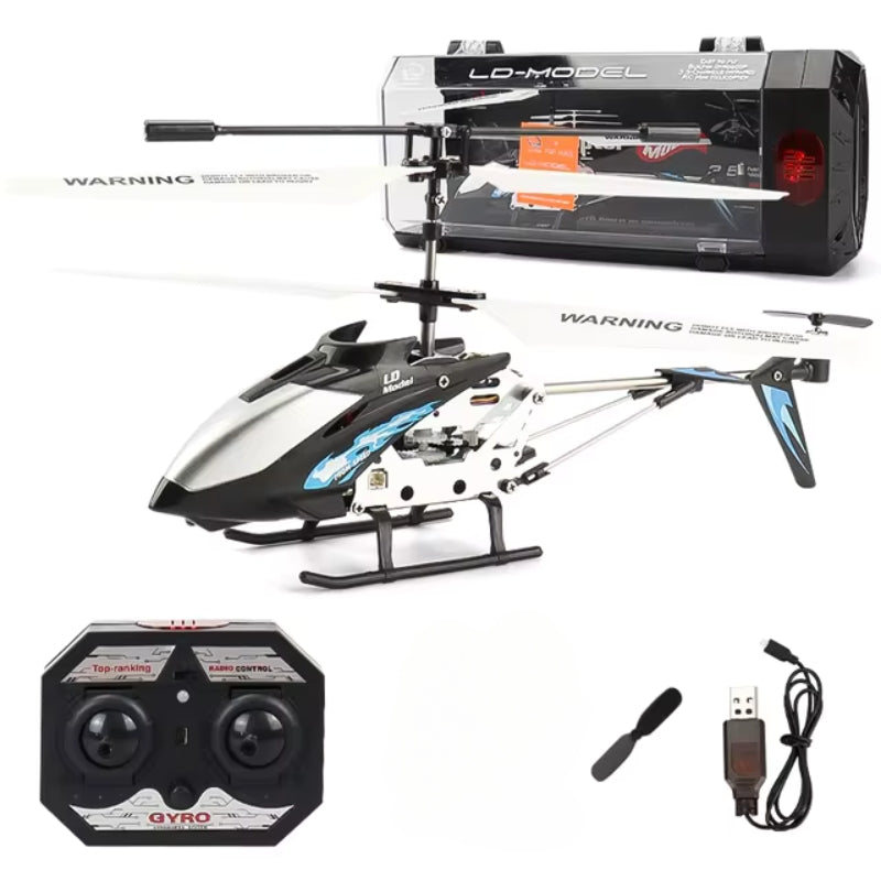 Kids Mini Metal Frame Remote Control Helicopter