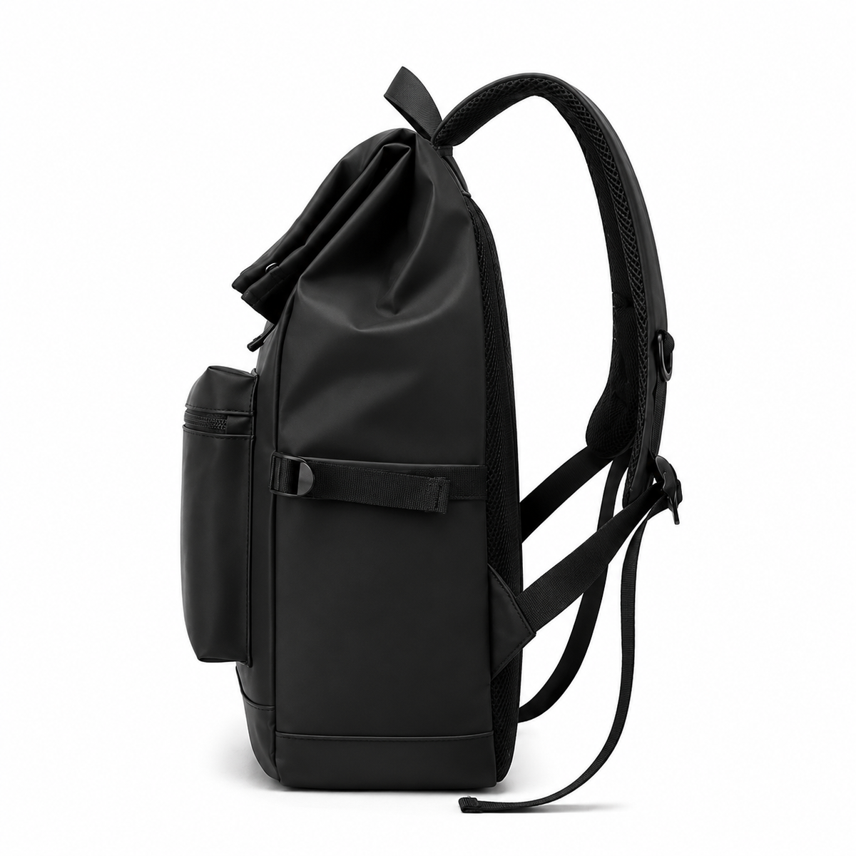 Minimalist Roll-Top Commuter Backpack