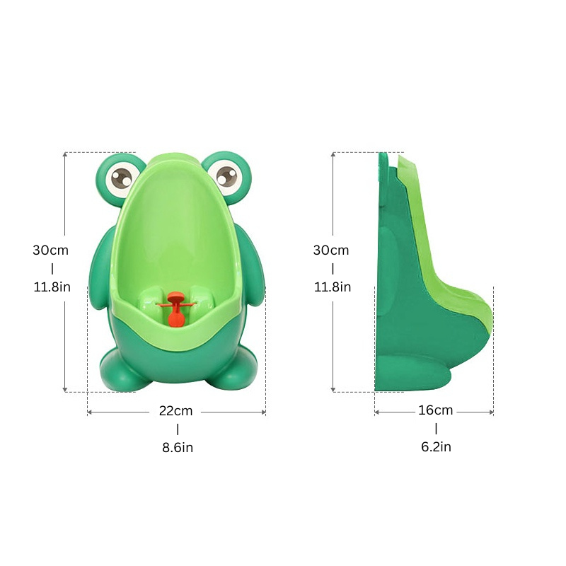 Toddler Wall Mounted Frog Potty Training Urinal