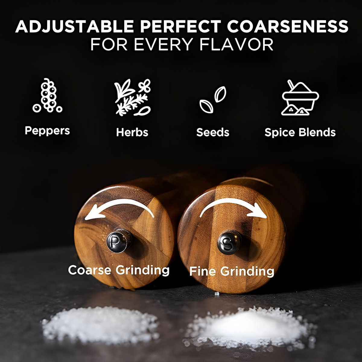 Minimalist Wooden Spice Grinders 4