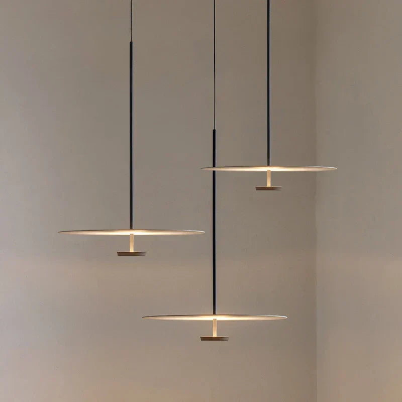 Minimalist Arc Ring Pendant Light