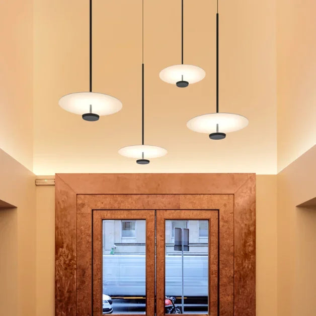 Minimalist Arc Ring Pendant Light