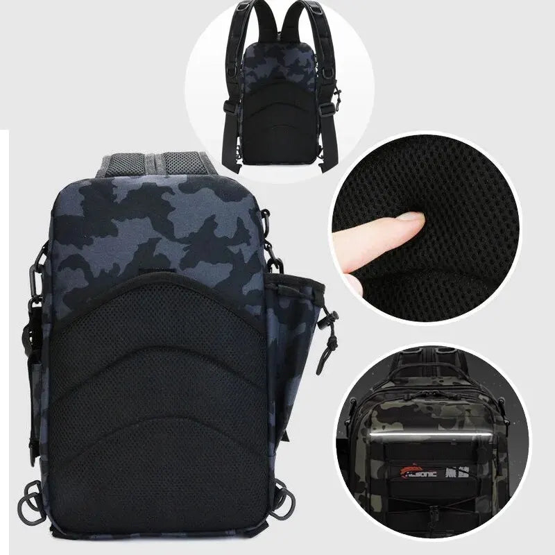 Compact Tactical Fishing Backpack
