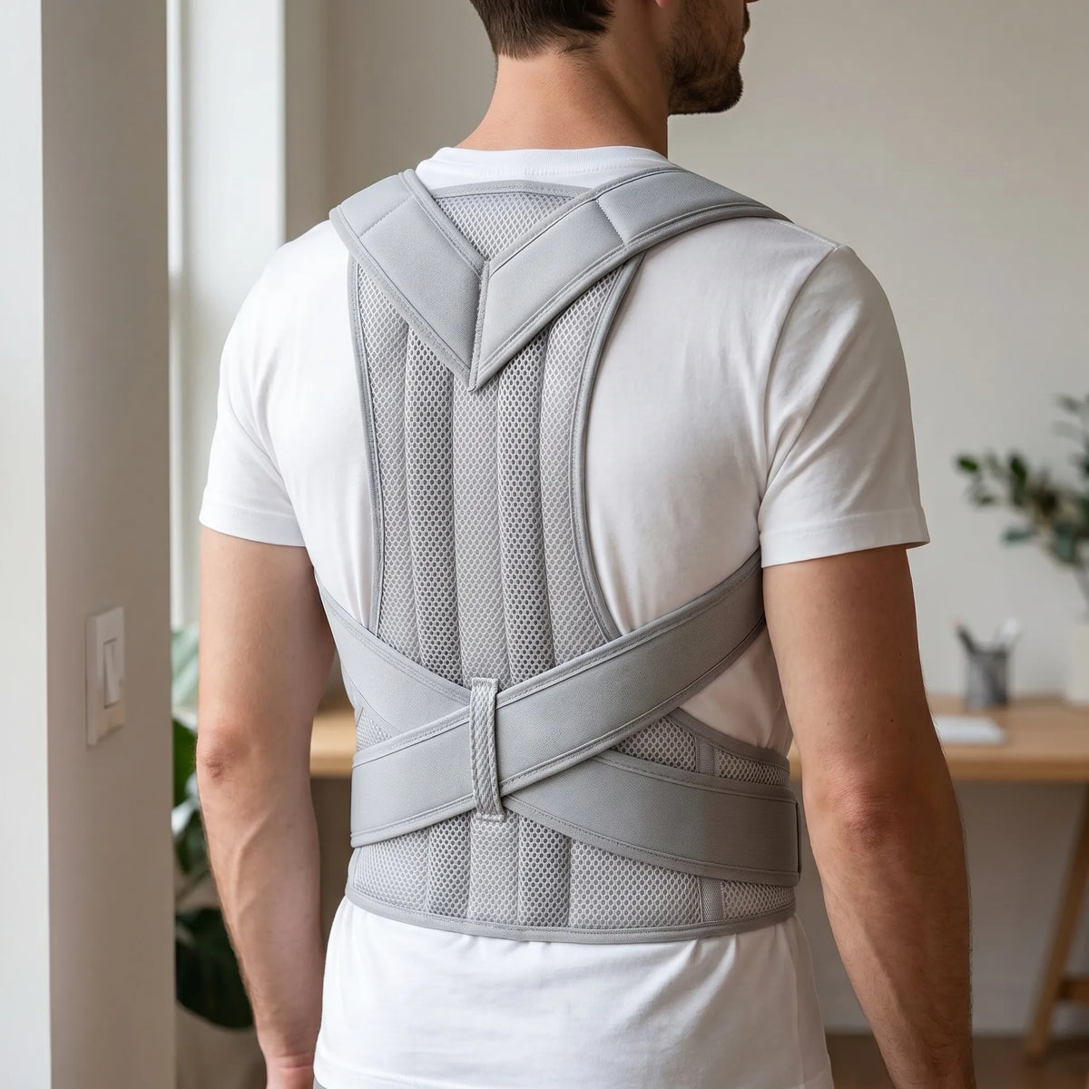 Breathable Mesh Back Brace