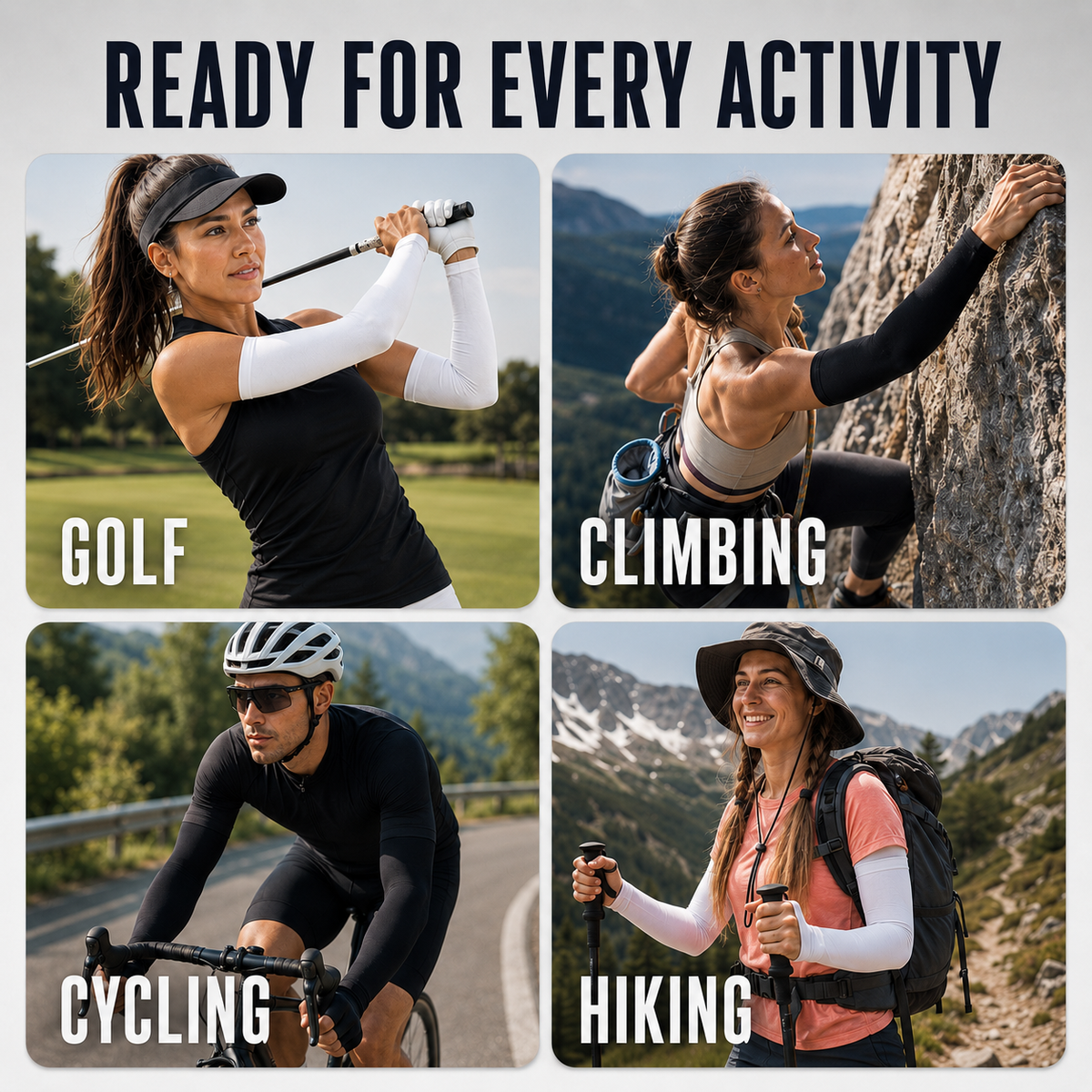 Cooling UV Protection Arm Sleeves