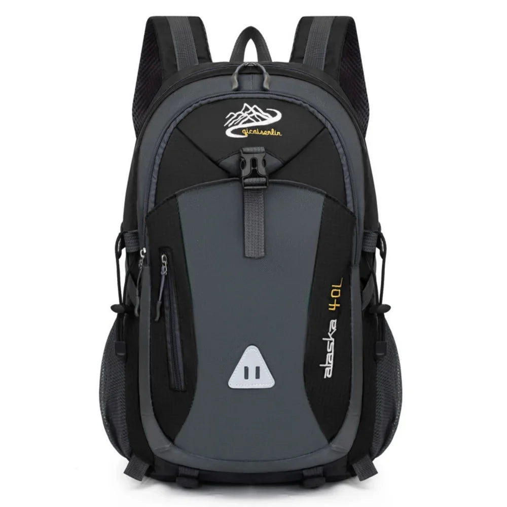 Water-Repellent Multi-Compartment Hiking Backpack