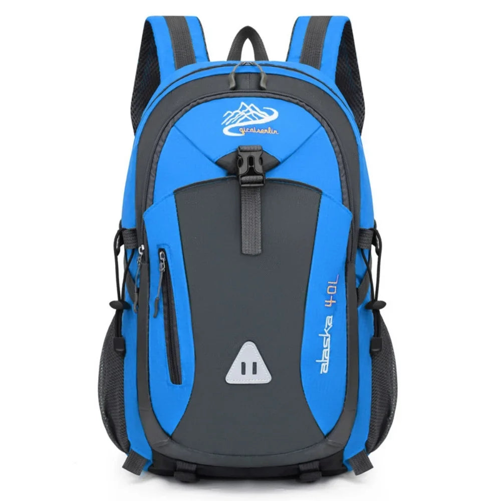 Water-Repellent Multi-Compartment Hiking Backpack