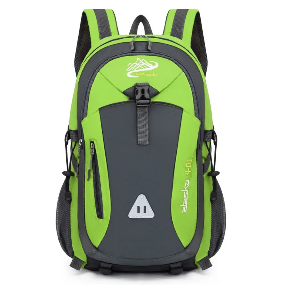 Water-Repellent Multi-Compartment Hiking Backpack