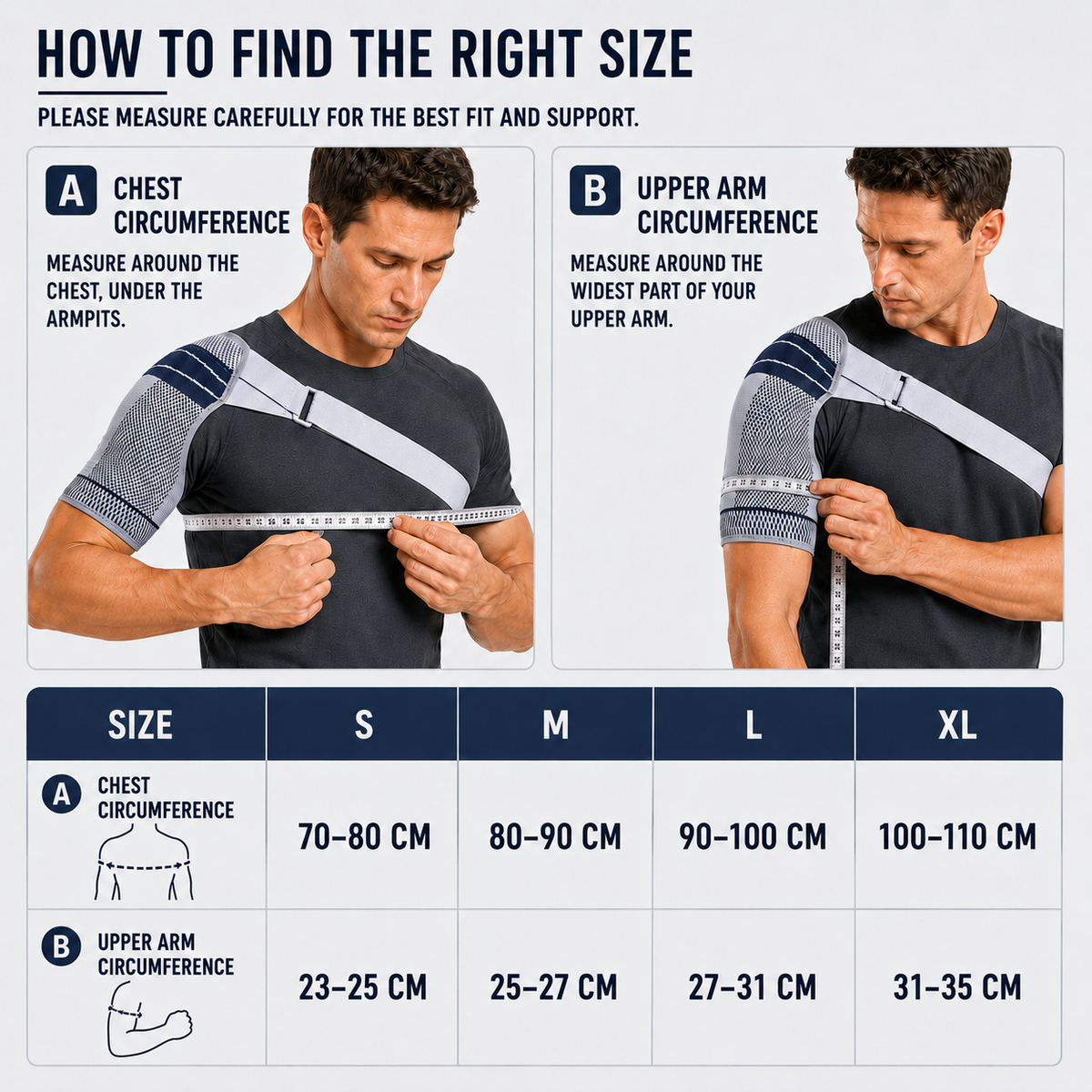 Adjustable Breathable Shoulder Compression Brace