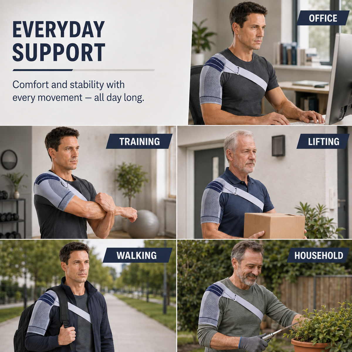 Adjustable Breathable Shoulder Compression Brace