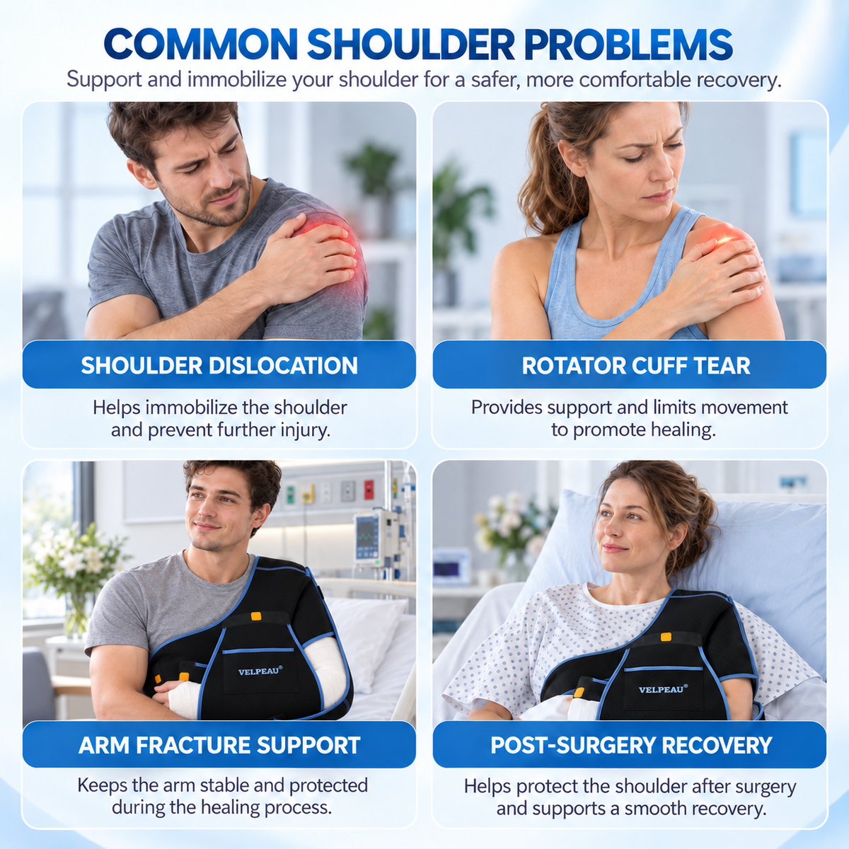 Adjustable Breathable Shoulder Sling