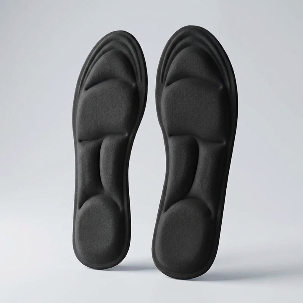 Contoured Shock-Absorbing Massage Insoles