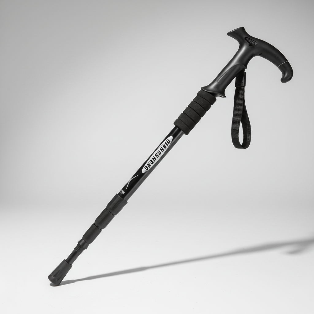 Compact Aluminum Telescopic Trekking Pole