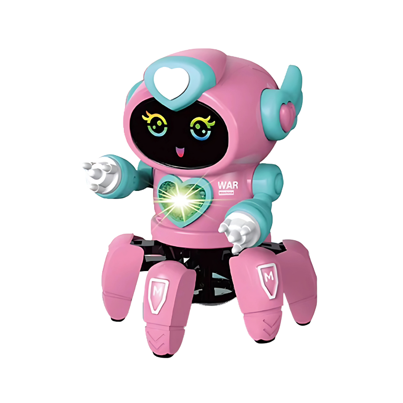 Electric Musical Light-Up Dancing Robot Toy