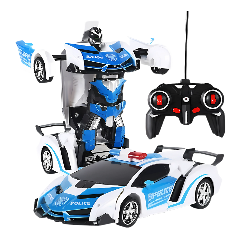 Remote Control Transforming Robot Car Toy