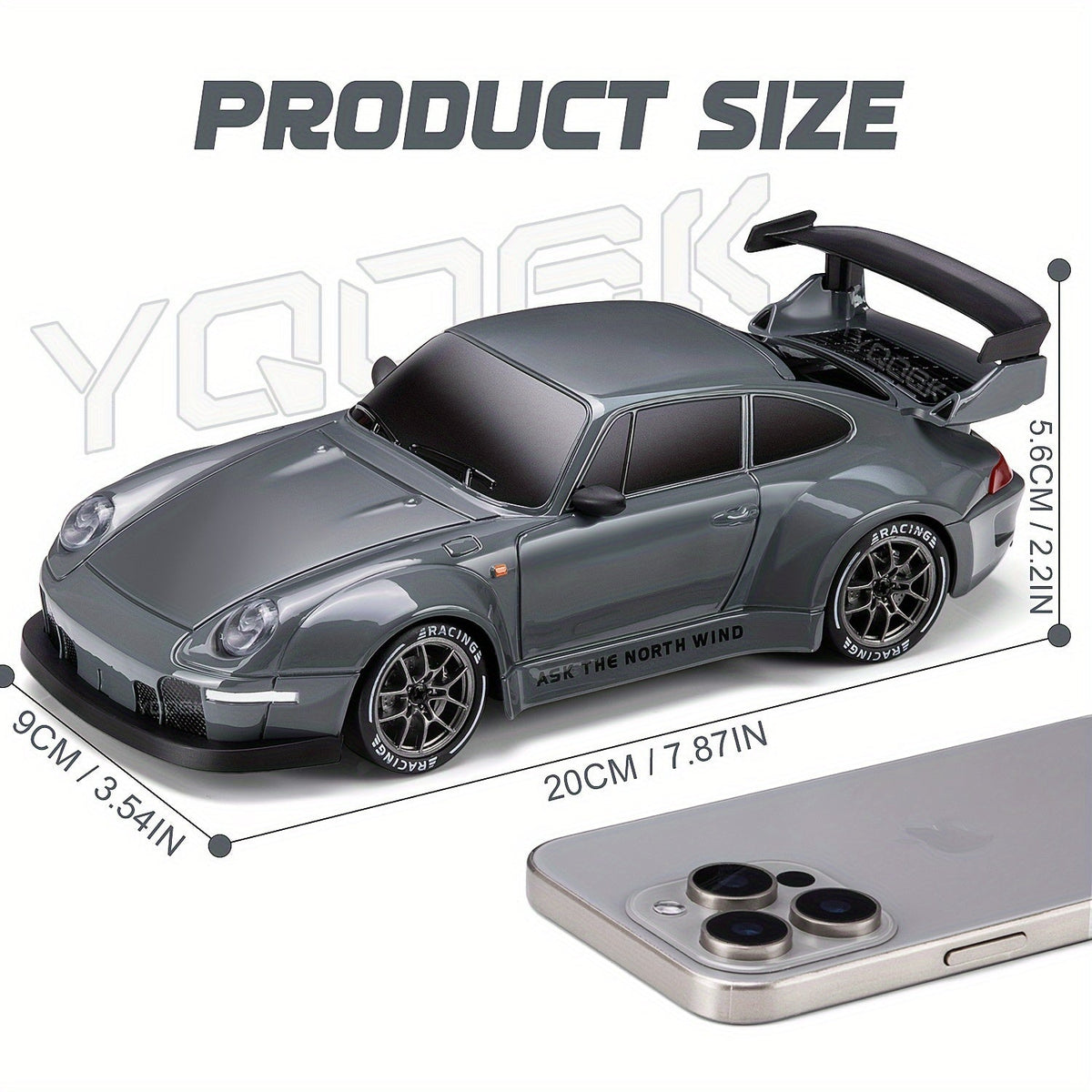 Kids Rechargeable Remote Control 4WD Drift Car