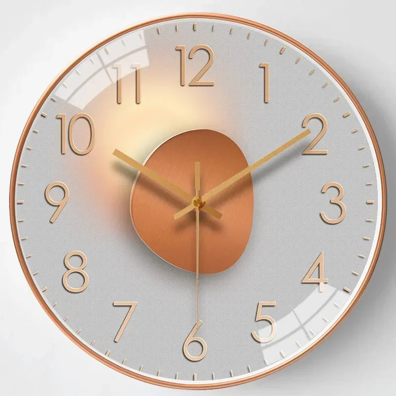 Modern Decorative Wall Clock | Silent Quartz Design