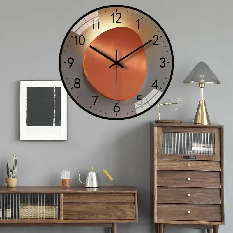 Modern Decorative Wall Clock | Silent Quartz Design