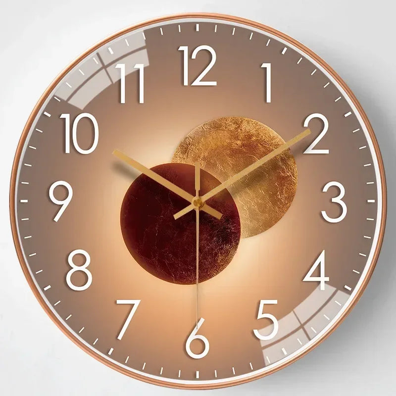 Modern Decorative Wall Clock | Silent Quartz Design