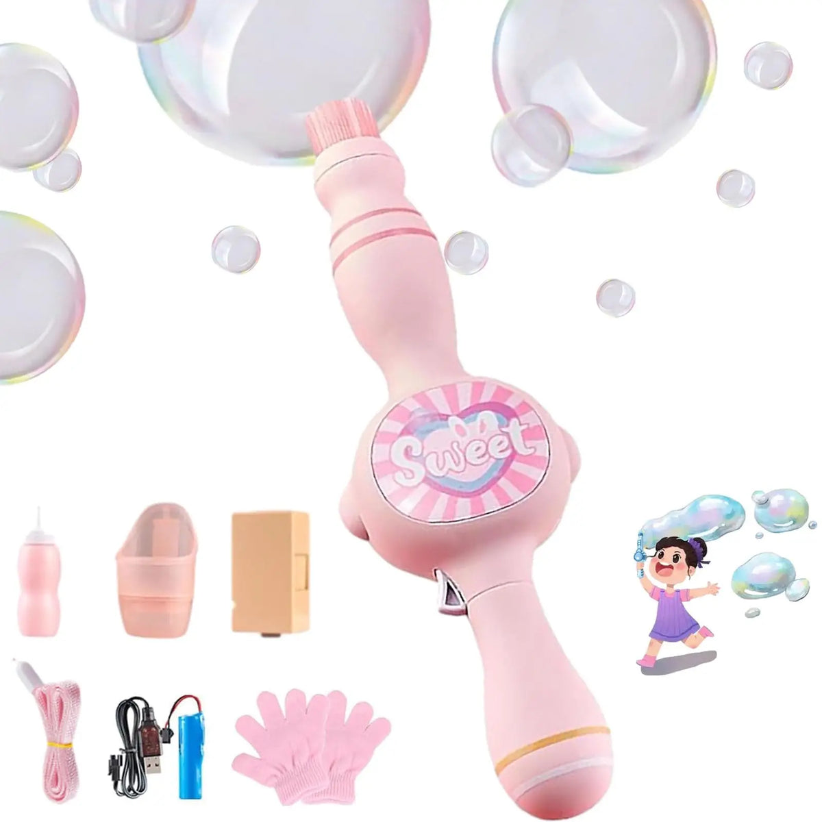 Kids Plant-Based Sensory Bubble Play Kit