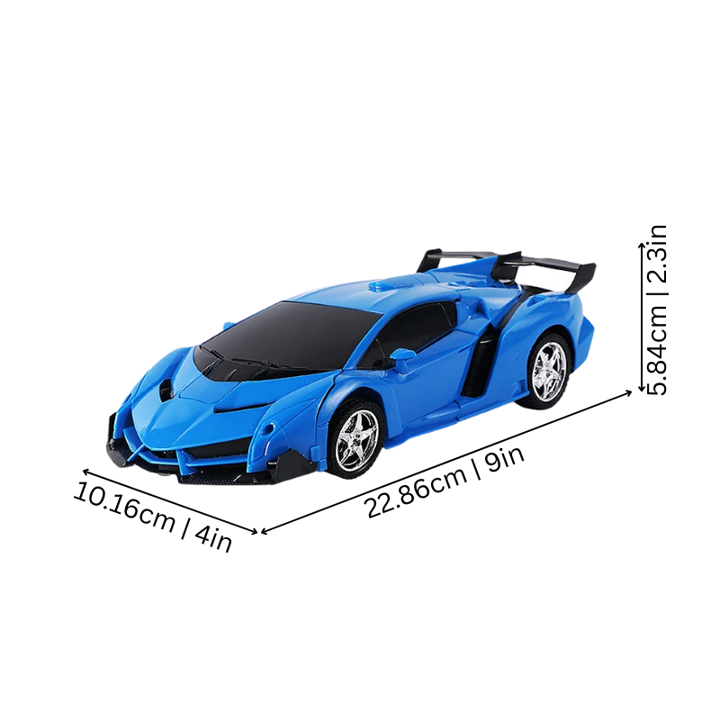 Remote Control Transforming Robot Car Toy