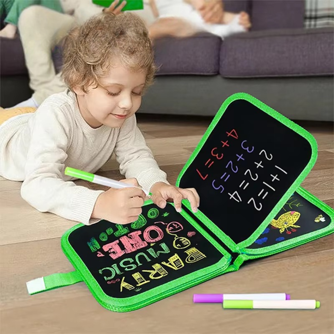 Kids Reusable Erasable Marker Drawing Doodle Book