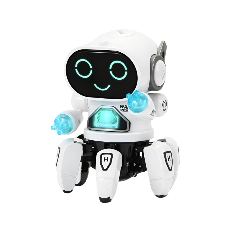 Electric Musical Light-Up Dancing Robot Toy