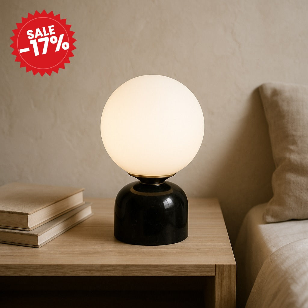 Scandinavian Marble Table Lamp - SALE -17%