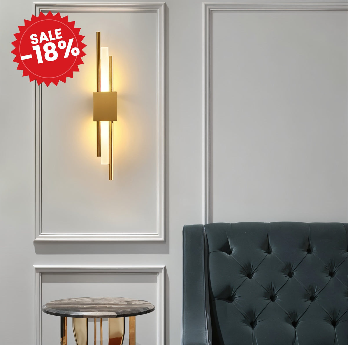 Modern Linear Wall Light - SALE -18%