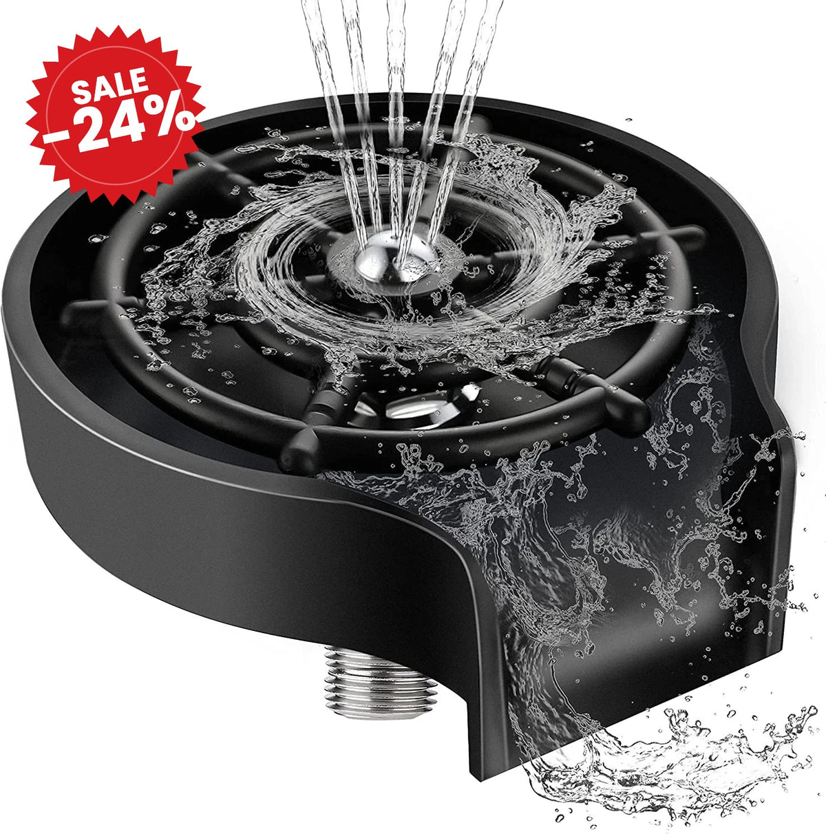High Pressure Kitchen Sink Cup Rinser - SALE -24%