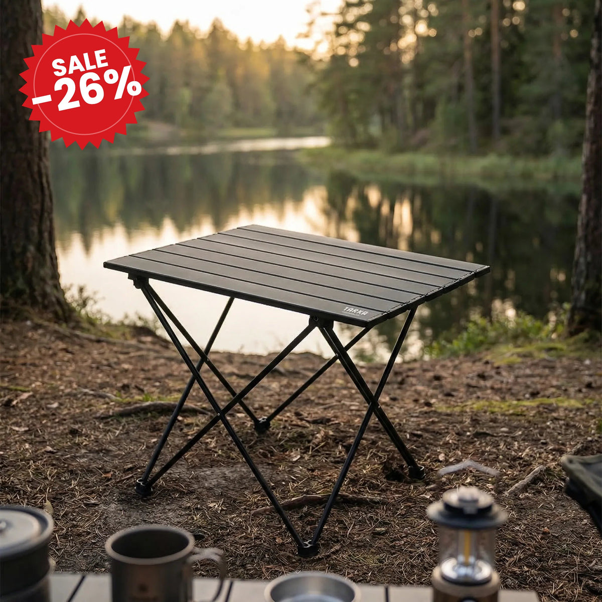 Lightweight Folding Camping Table - SALE -26%