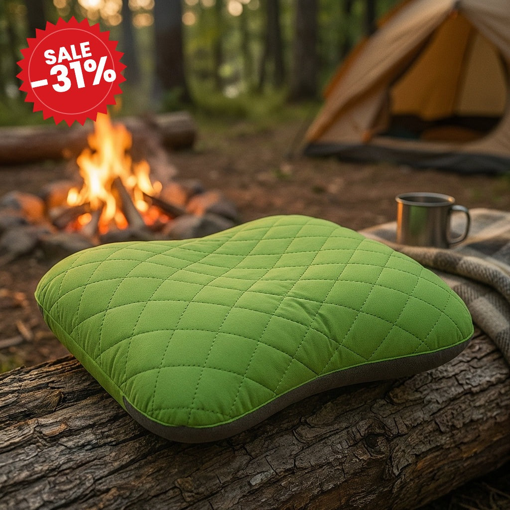 Inflatable Ergonomic Travel Pillow - SALE -31%