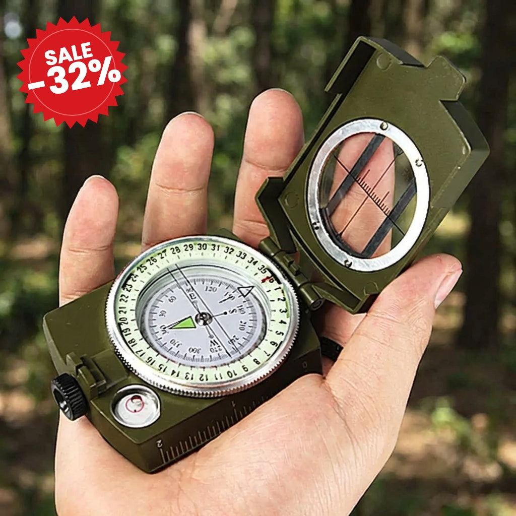Hiking Folding Sighting Compass - SALE -32%