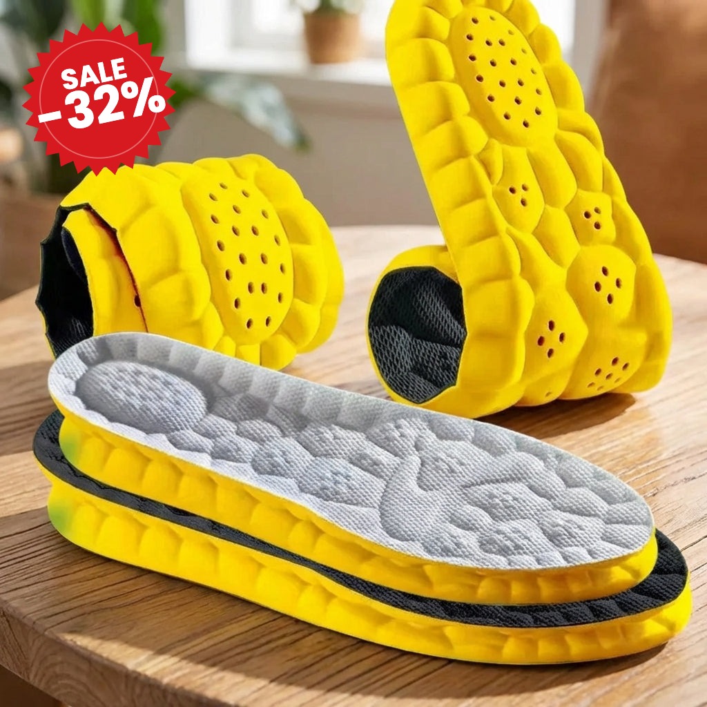 Cushioned Arch Support Sports Insoles - SALE -32%