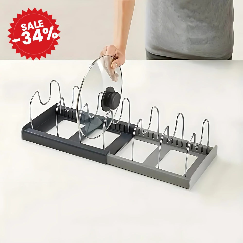 Expandable Pot and Pans Organiser Rack - SALE -34%