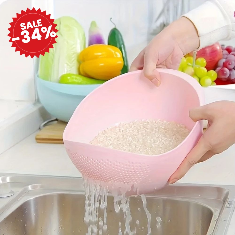 Terra Flow Wash & Drain Colander - SALE -34%