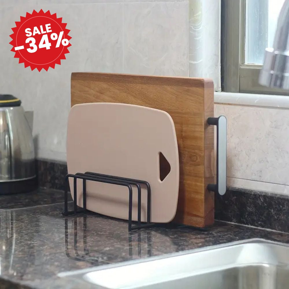 Steel Cutting Board Storage Rack - SALE -34%