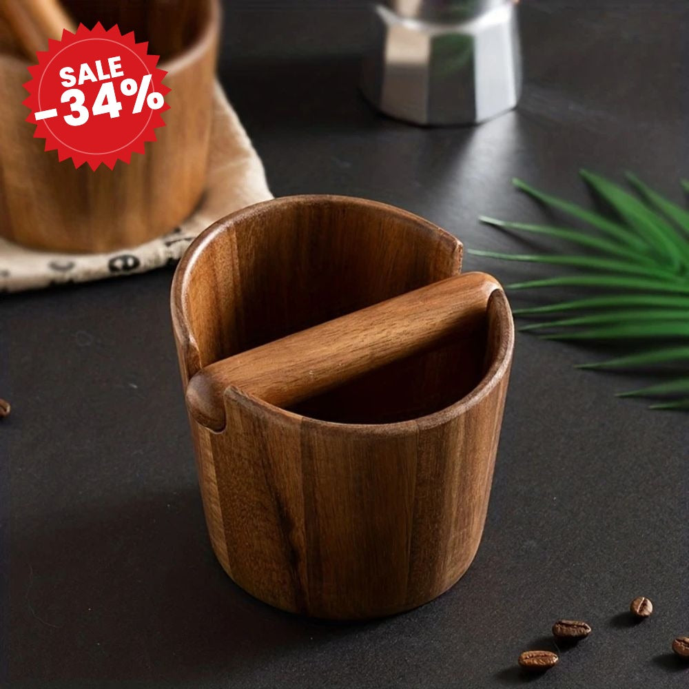 Solid Wood Coffee Knock Box - SALE -34%