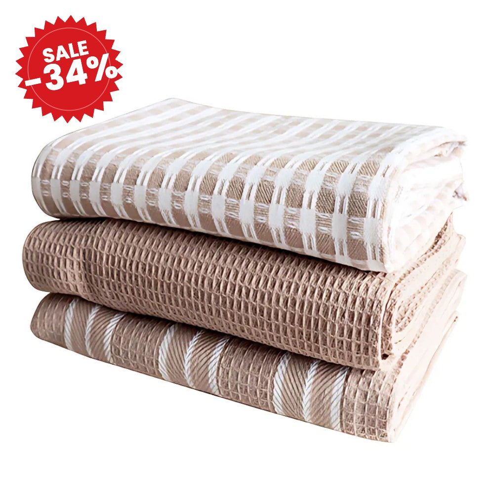 Home Essentials Kitchen Tea Towels Set - SALE -34%