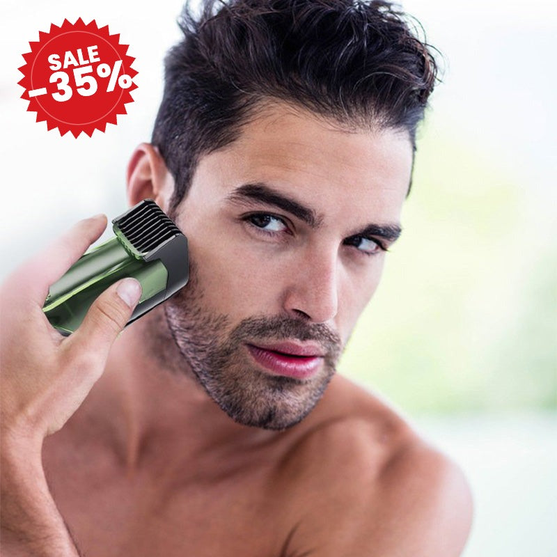 Waterproof Vacuum Beard Trimmer - SALE -35%