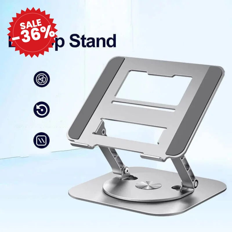 Laptop Stand Aluminum Alloy 360 Degree Rotating Bracket - SALE -36%