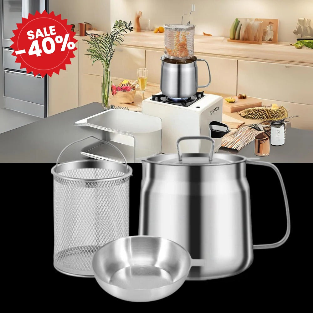 2-in-1 Deep Frying Pot - SALE -40%