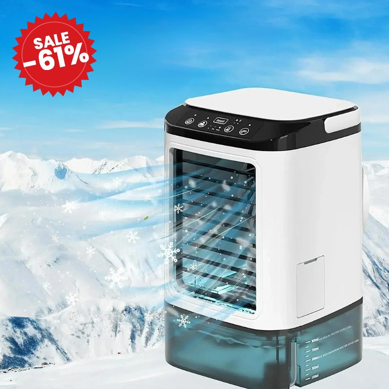 3-Speed Portable Aircon with Ultrasonic Cooling - SALE -61%