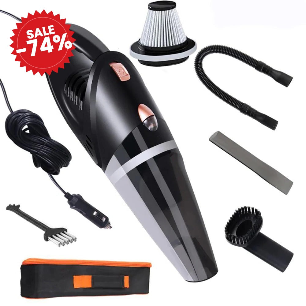 Portable Car Vacuum Cleaner - SALE -74%