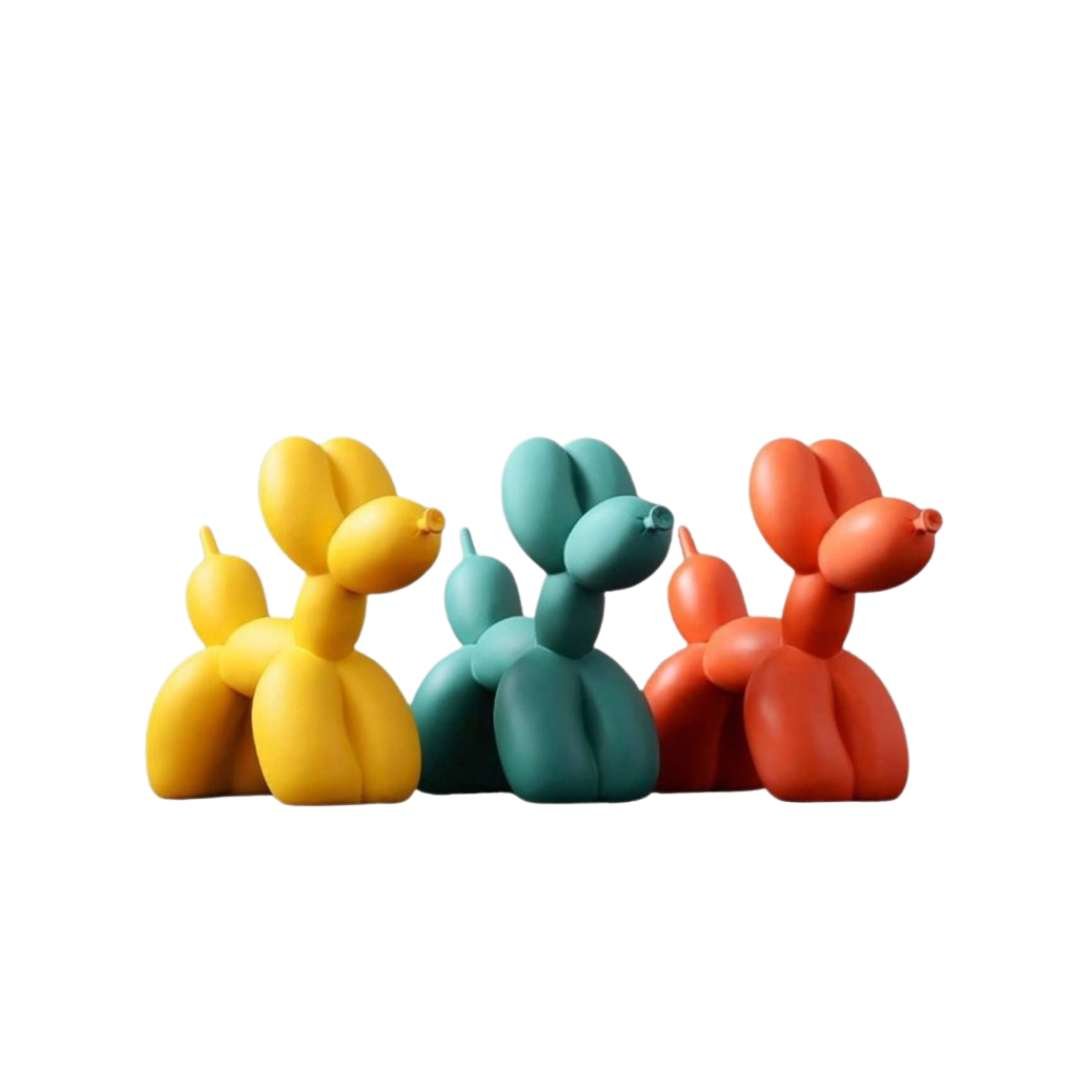 Balloon Dog Sculpture | Modern Playful Home Accent