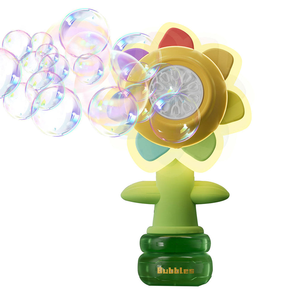 Kids Automatic Sunflower Bubble Blower Toy