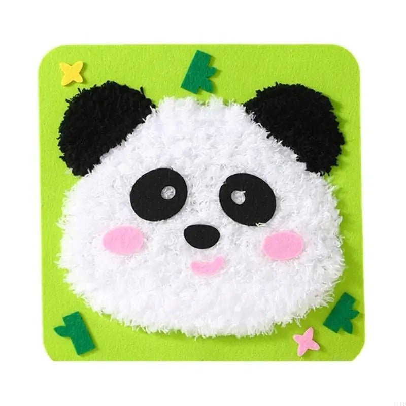 Kids DIY Embroidery Animal Doll Sewing Kit