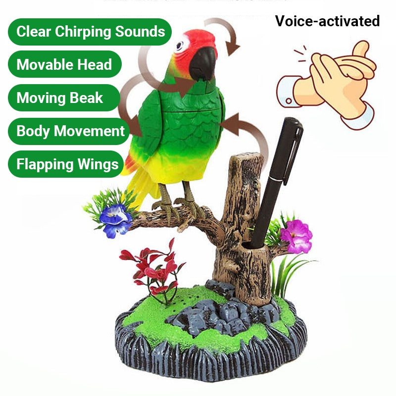 Kids Voice Activated Chirping Bird Toy