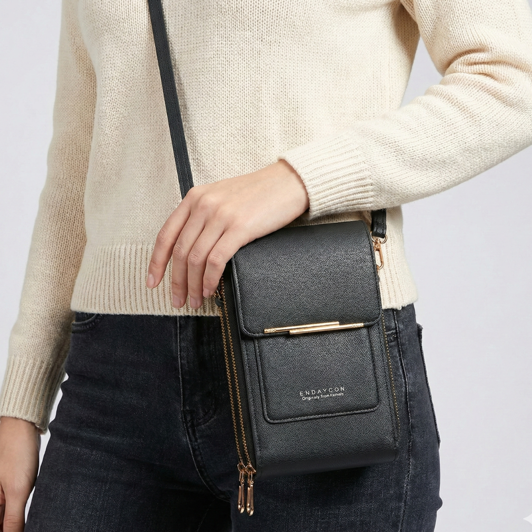 Compact Touchscreen Crossbody Bag