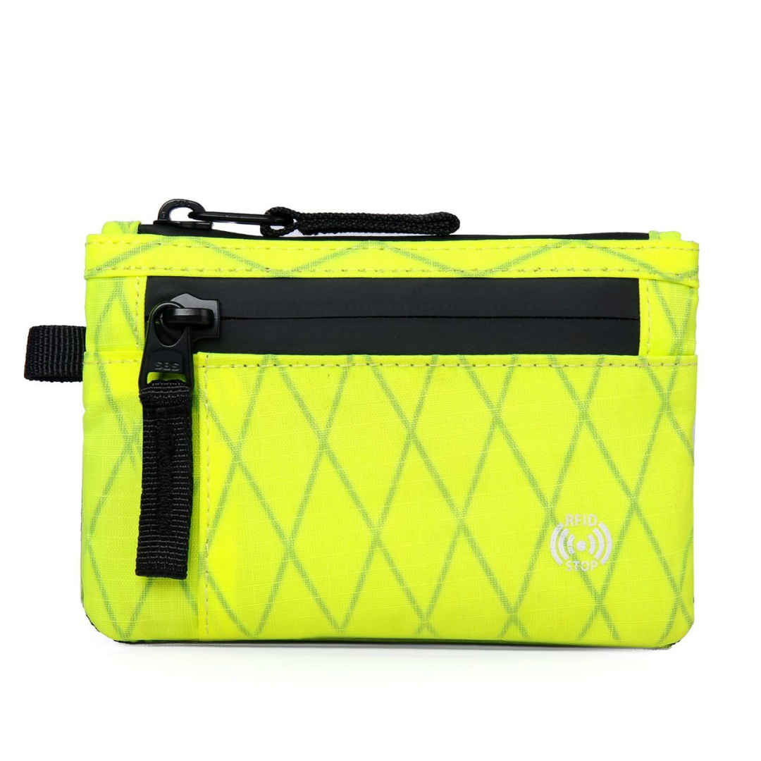 Compact Zip Around RFID Blocking Wallet